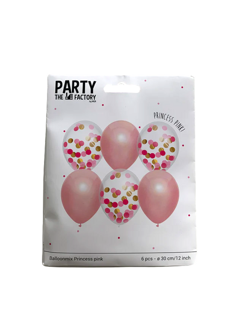 Confetti roze ballonnen