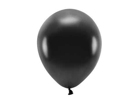 Eco ballon - Metallic - Zwart - Duurzame Ballon