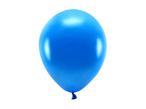 Eco ballon - Metallic - Blauw - Duurzame Ballon